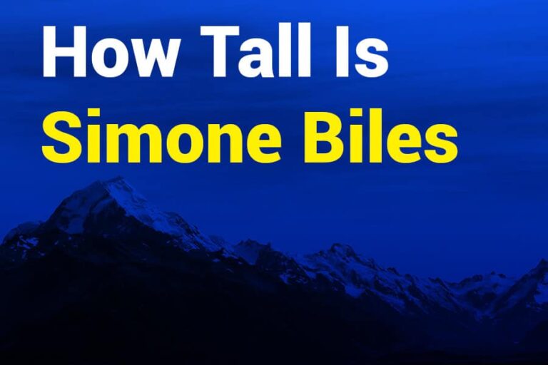 How Tall Is Simone Biles