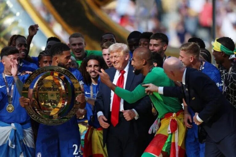 Trump Faces Boos During FIFA Club World Cup Ceremony Following Chelsea’s Victory Over PSG